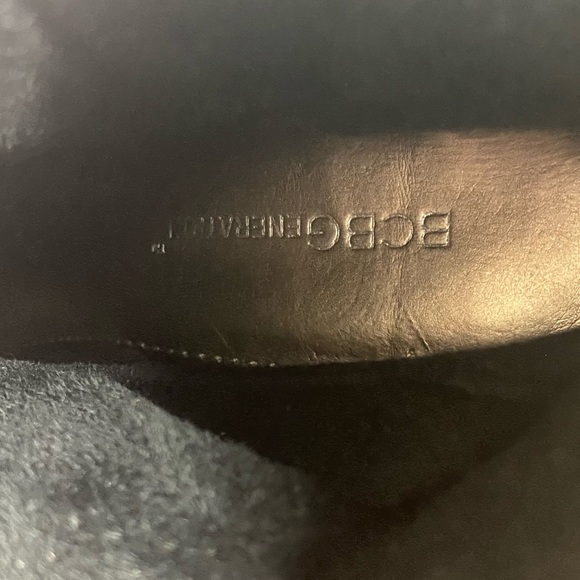 BCBG black Slouchy heeled Ankle Boots size 7.5 - Picture 11 of 13